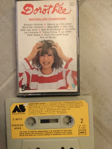 Cassette audio dorothée 1982 - dorothée,