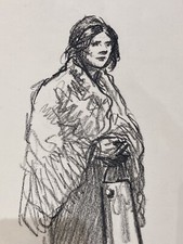 Théophile Alexandre STEINLEN (1859-1923), Le Lait. Lithographie. 56,5 x 38 cm