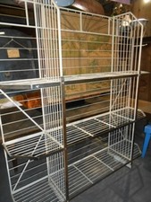 Panière étagère de boulangerie métal style art déco cuisine loft bibliothèque