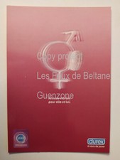 DUREX ANNEAU VIBRANT POUR ELLE ET LUI DUREX VIBRATIONS pub  carte postale 