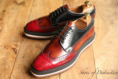 Chaussures derby brogue prada - chaussures,