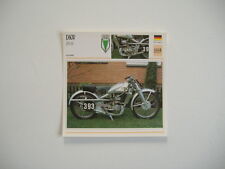 fiche moto DKW 250 SS -1935