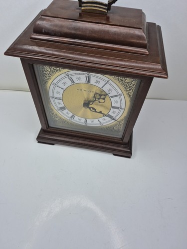 Vintage hamilton mantle clock - vintage,