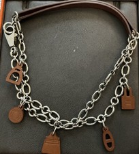 HERMÈS RARE CEINTURE AUX  LOGOS HERMES  OU SAUTOIR