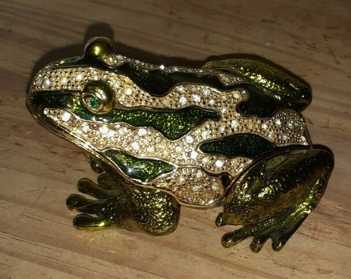 Grenouille boite bijoux - boite,