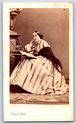 Cdv femme identifier - femme, à