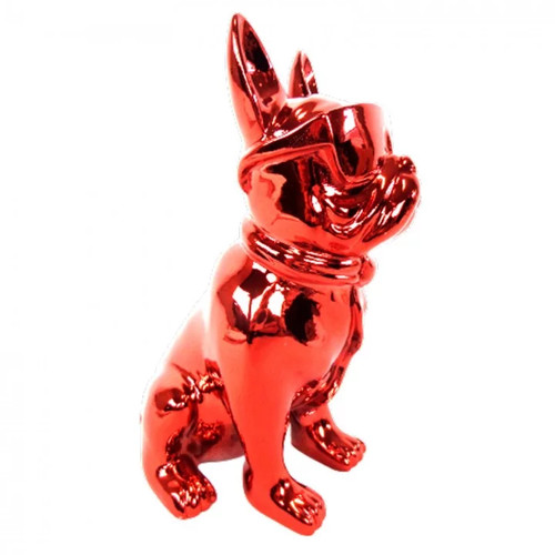 Statue chien bouledogue