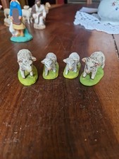 Santons Provençaux Argile  Moutons 4cm