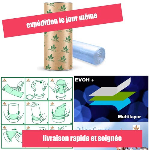 Recharge sac poubelle - , à