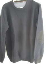 Pull homme bleu marine 50%