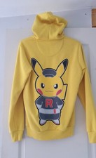 Sweat Shirt Jaune Pokémon Pikachu Team Rocket Célio S