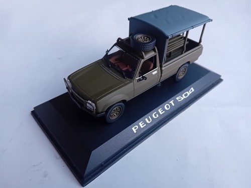 Norev peugeot 504 - peugeot, army