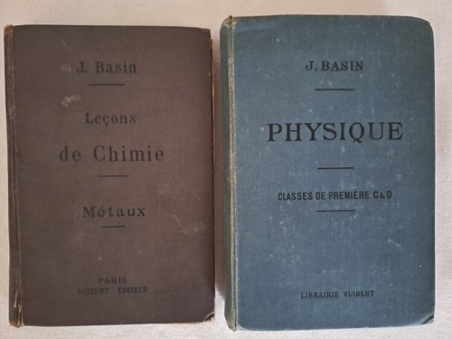 Livres anciens jean basin - anciens, de