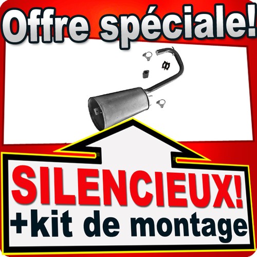 Silencieux arriere pour - arriere,