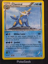 Carte Pokémon Clamiral 32/114