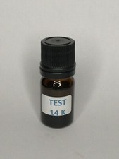 Test réactif or 14 K acide