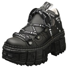 New Rock M-wall106nsport-v3 Vegan Mixte adulte Noir Bottes Plate-forme - 41 EU