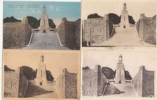 Lot 4 Antique Postcards WAR