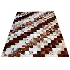Main Naturel Cuir de Vache Tapis Véritable Peau Maison Décoration Zone -kpr 17