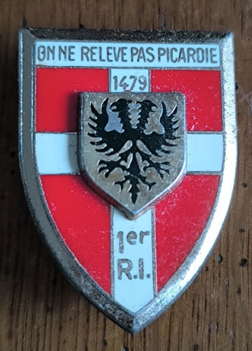 Insigne ri régiment - 1°,