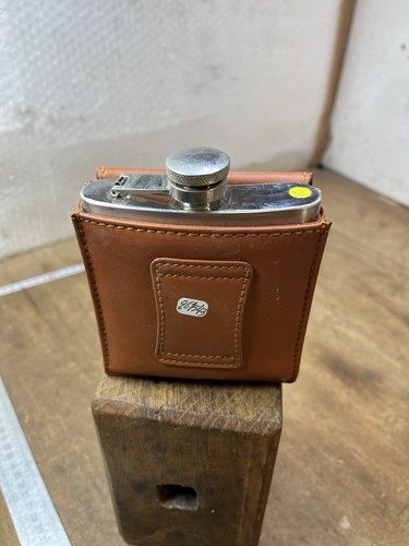 Ancienne flasque alcool - flasque,