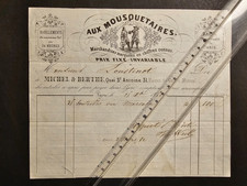 Lot de factures anciennes de