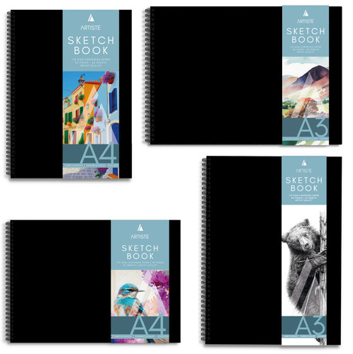 Carnet croquis art relié - de,