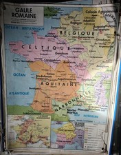 Carte scolaire Gaule romaine +