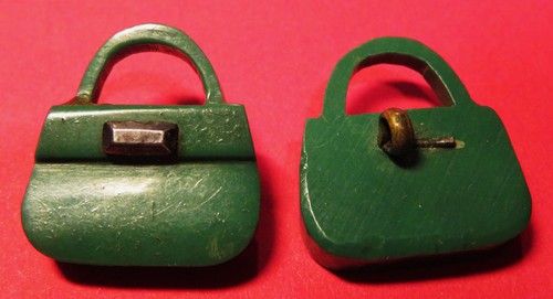 Bouton art deco sac - sac, à