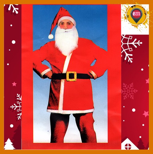 Costume père noël santa - noël,
