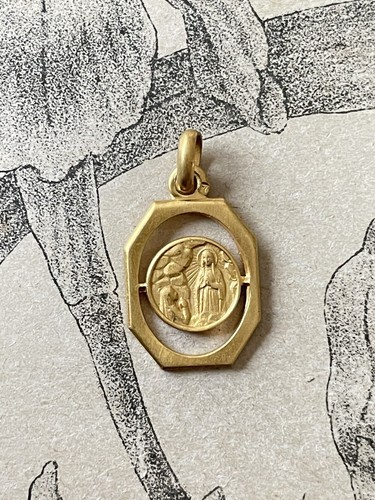 Ancien pendentif médaille - médaille, en