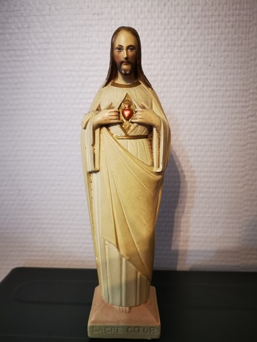 Statue xix eime cm jésus - ,