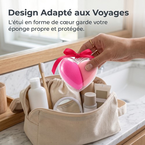 éponge teint goutte eau - goutte, d'eau
