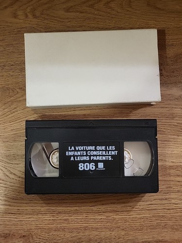 Peugeot 806 cassette vhs - 806,