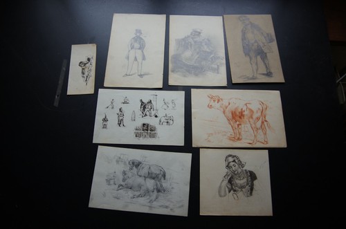 Lot dessins au - dessins,