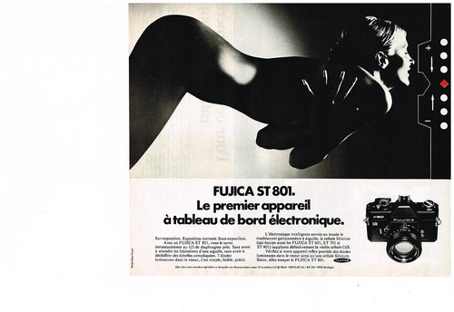 Publicite 1975 fujica st - publicite,