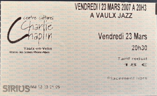 Billet concert vaulx - billet,