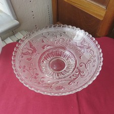 1 Coupe compotier en cristal de baccarat modèle arabesques signé