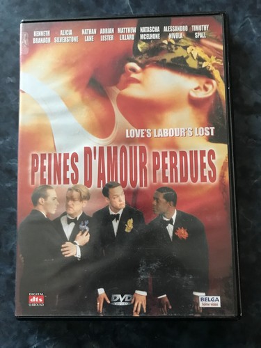 Dvd peines amour perdues - peines,