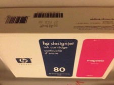 HP 80 Magenta Ink Cartridge C4847A Designjet 1050C 1055CM New & Opened 2006-2008