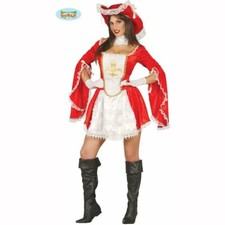 COSTUME MOUSQUETAIRE ROUGE