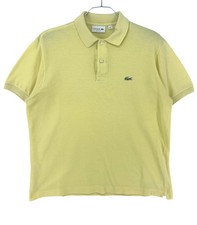 Polo Shirt Casual Jaune