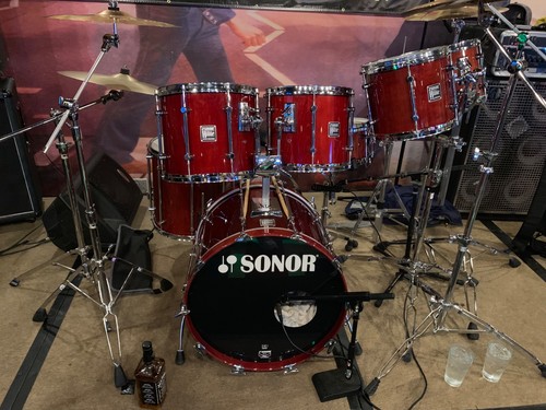 Sonor hilite drums - sonor, maple