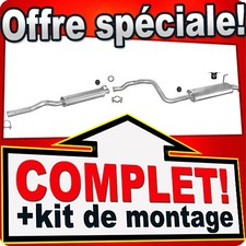 Ligne pot d'échappement pour