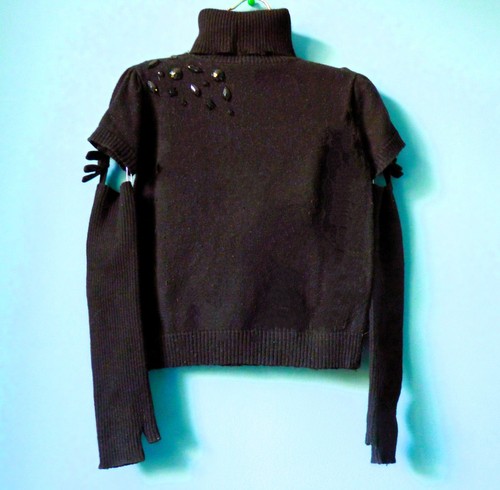Pull col roule fille lili - col,