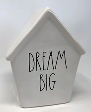 Rae Dunn DREAM BIG house piggy