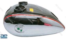 Pour Puch 250 TF 1952 250CC Noir Et Chrome Peint Réservoir De Carburant Essence