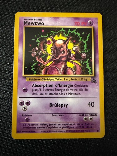 Mewtwo promo pokémon 14 - mewtwo,