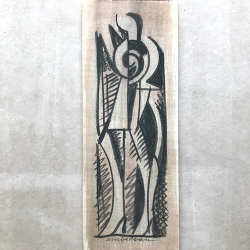 Cubisme femme spiral - cubisme, ambellan