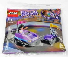 Ref.30409 EMMA, LE CHAT ET L'AUTOTAMPONNEUSE  - Lego Friends (Polybag)